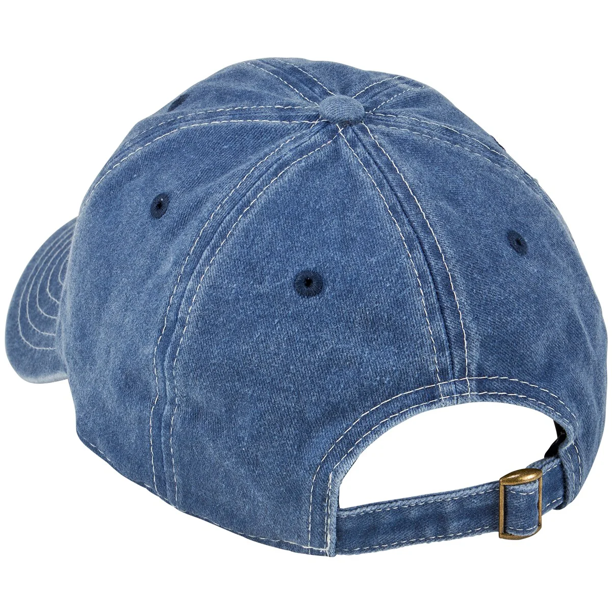 My Drinking Hat Distressed Blue Baseball Cap - Image 4