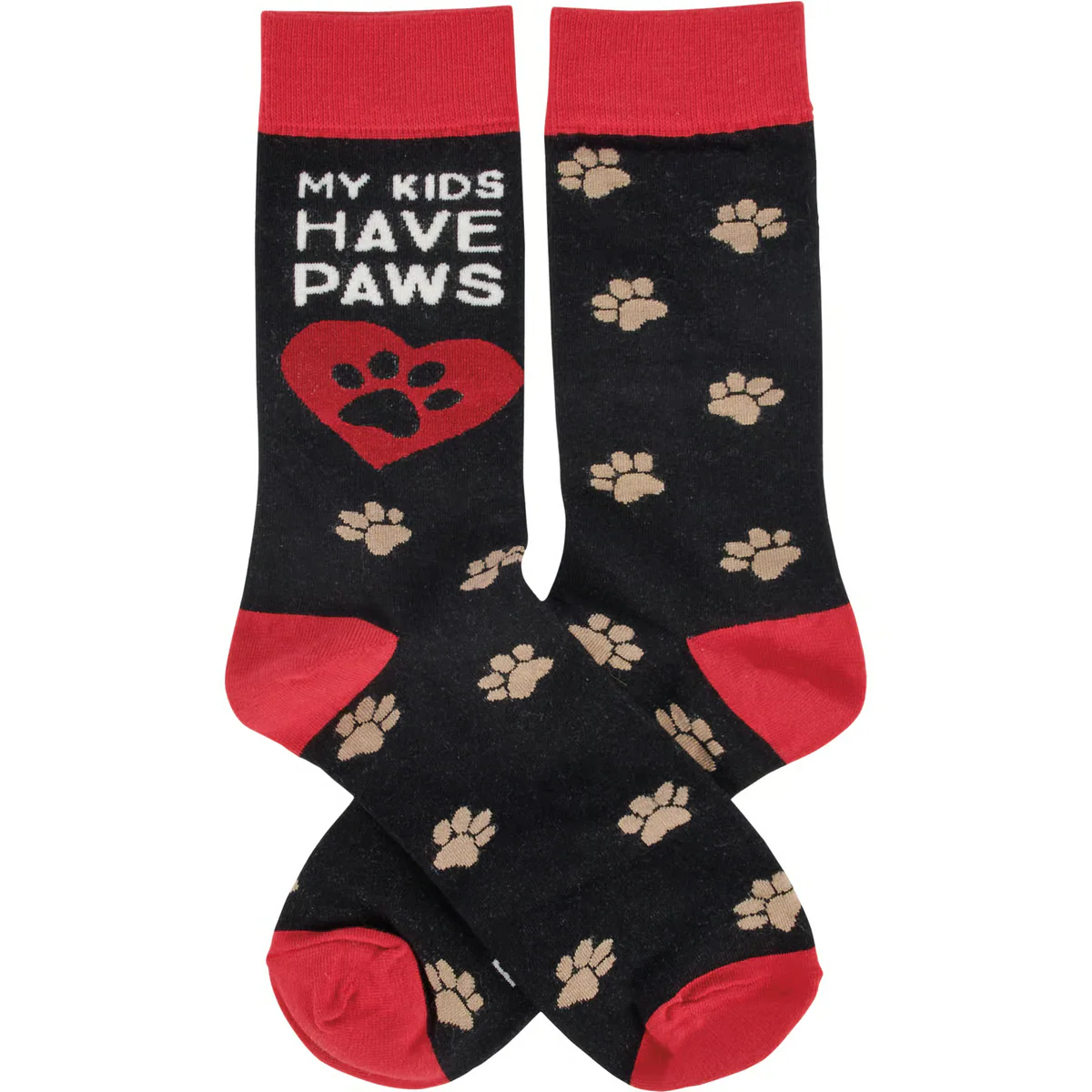 My Kids Have Paws Fun Novelty Socks - Image 2