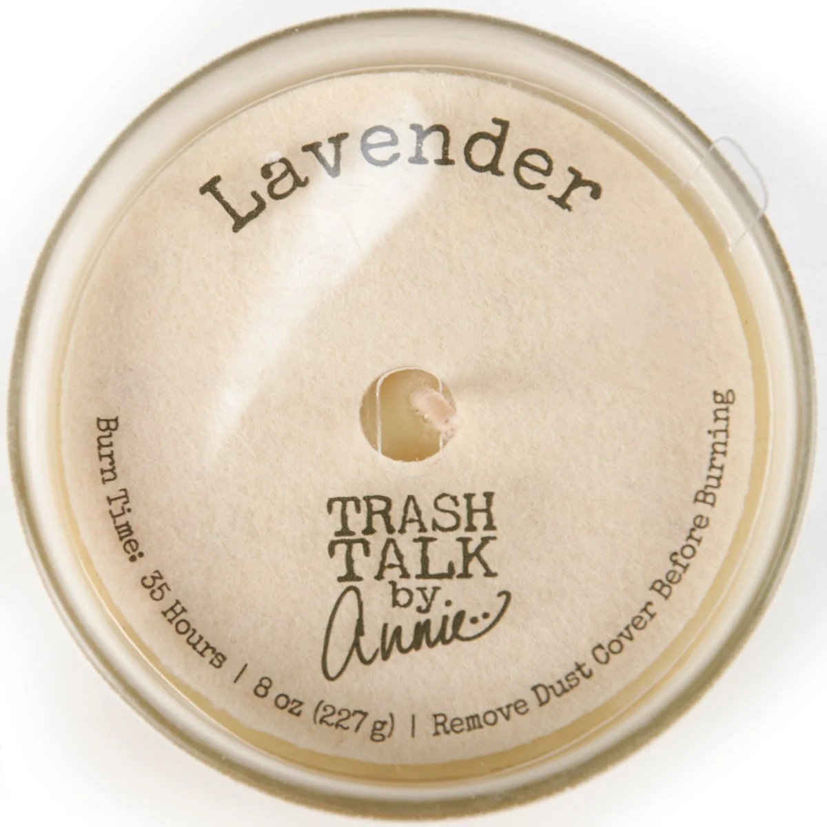 My Last Nerve It's On Fire 8 oz Lavender Jar Candle - Image 3