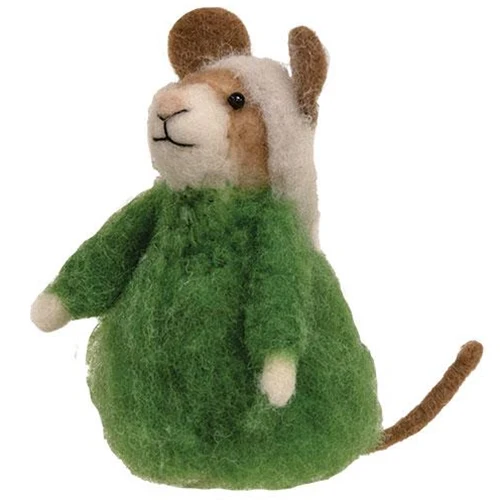 💙 Nativity Mouse Felt Ornaments Mary Joseph and Jesus - Image 4