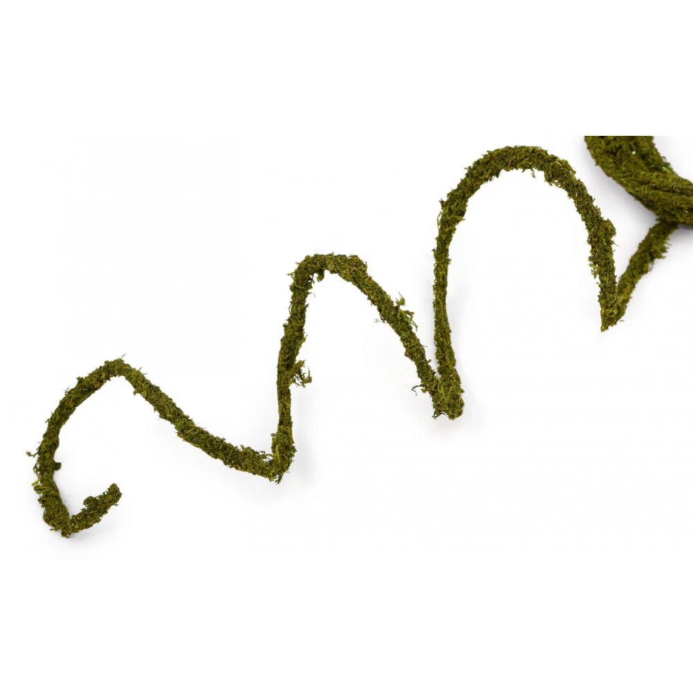 Natural Decorating Moss Rope Garland - 25 ft - Image 3