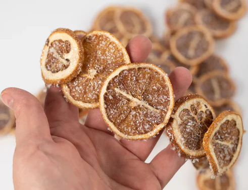 💙 Natural Dried Orange Slices 72" Garland - Image 5