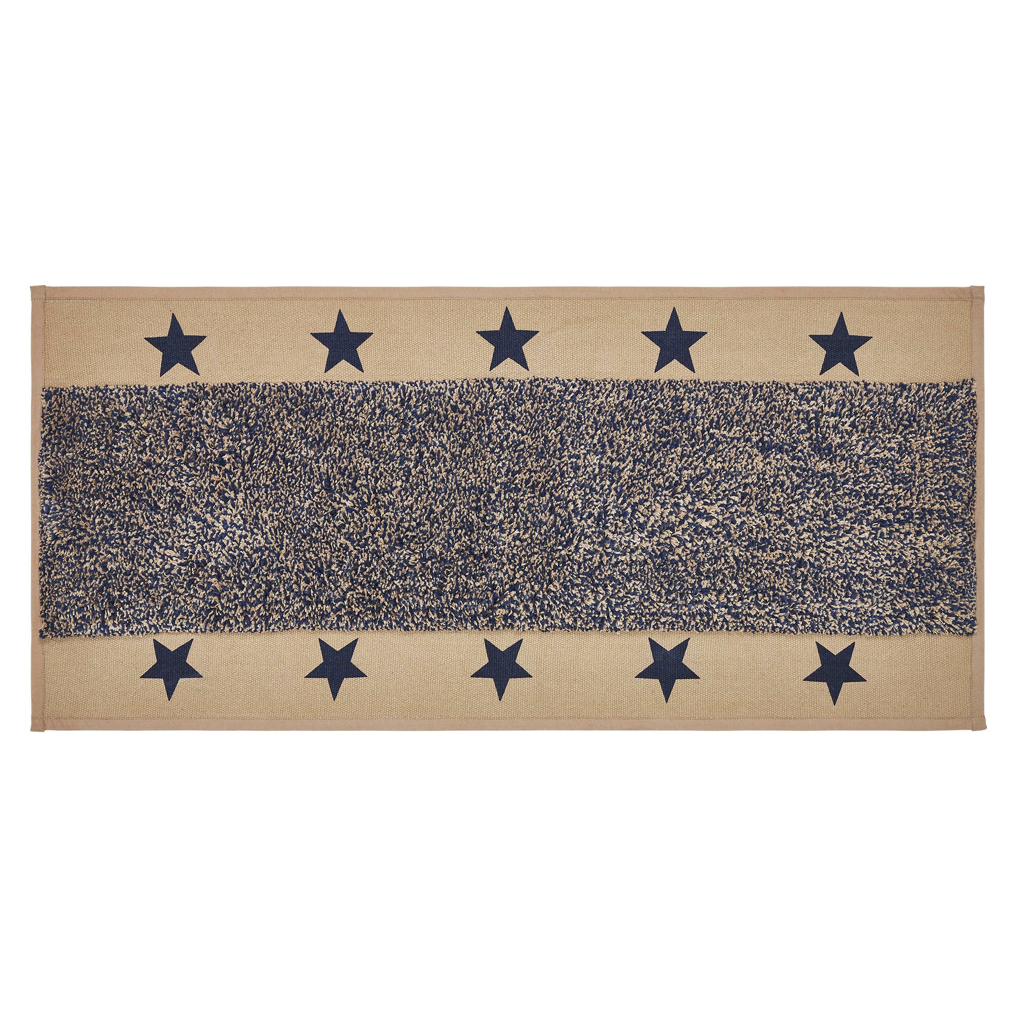 Navy Stars 17" x 36" Bathmat - Image 3