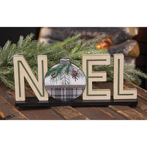 💙 Noel with Ornament on Base