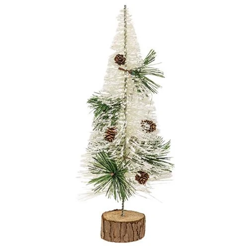 Nordic Bottle Brush 12" Faux Tree