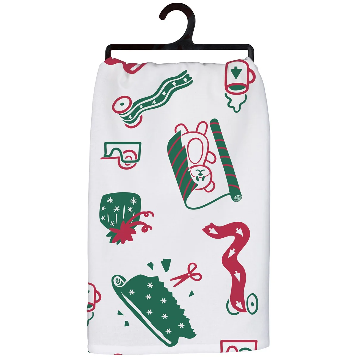 ๐ Not a Creature Was Stirring Except For Mom Christmas Kitchen Towel - Image 4