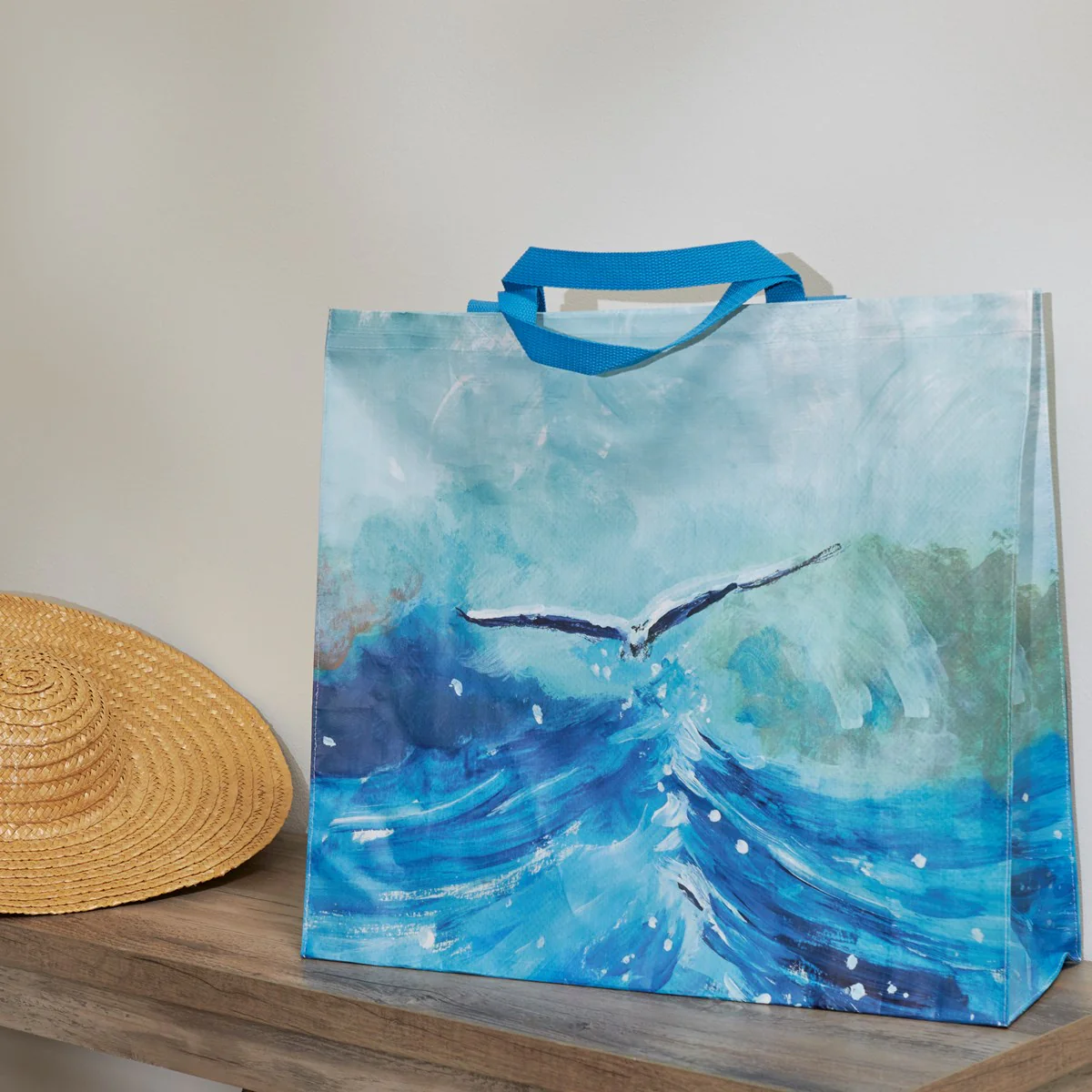 Ocean Wave Market Shopping Tote - Image 3