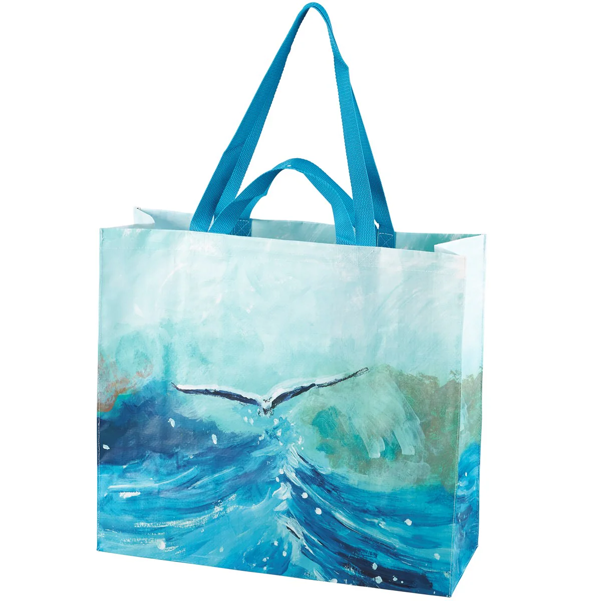 Ocean Wave Market Shopping Tote - Image 4