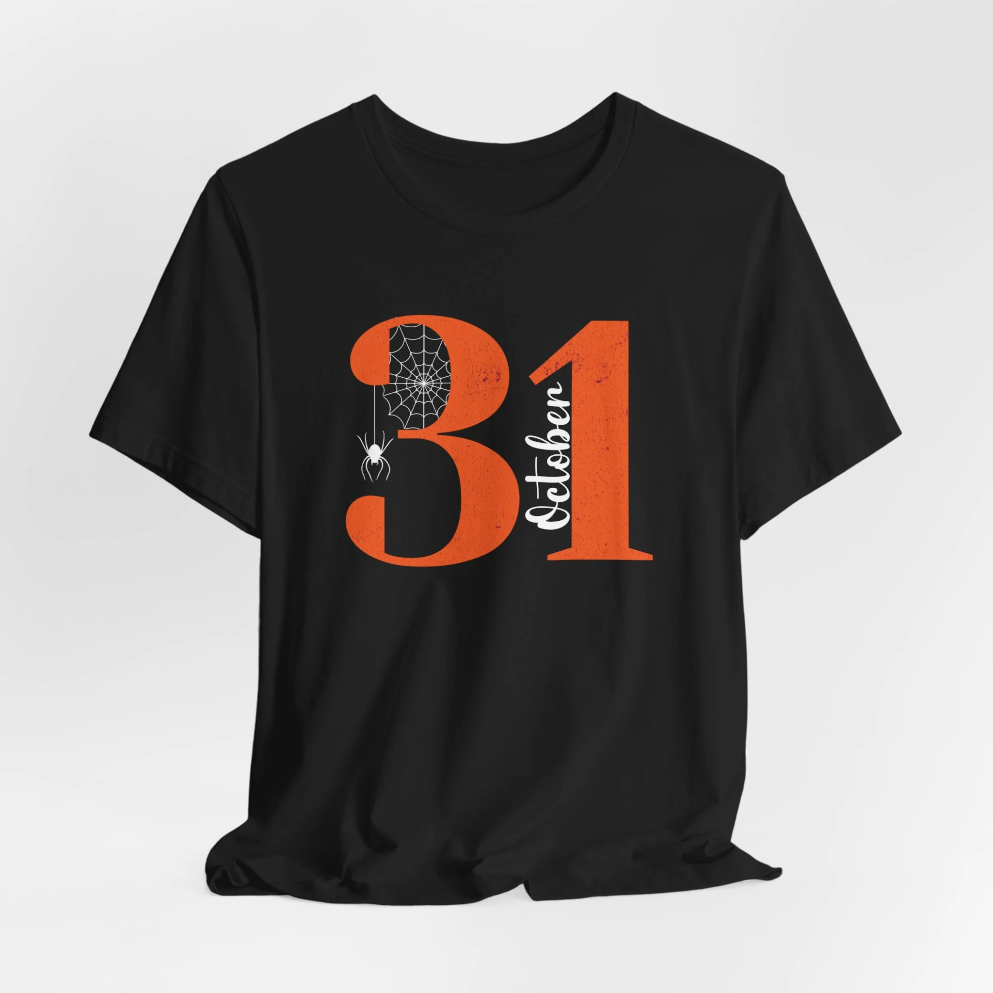 🎃 31 DAYS OF SPOOKYWEEN Day 4 October 31st Cozy Halloween Black T-Shirt - Image 3