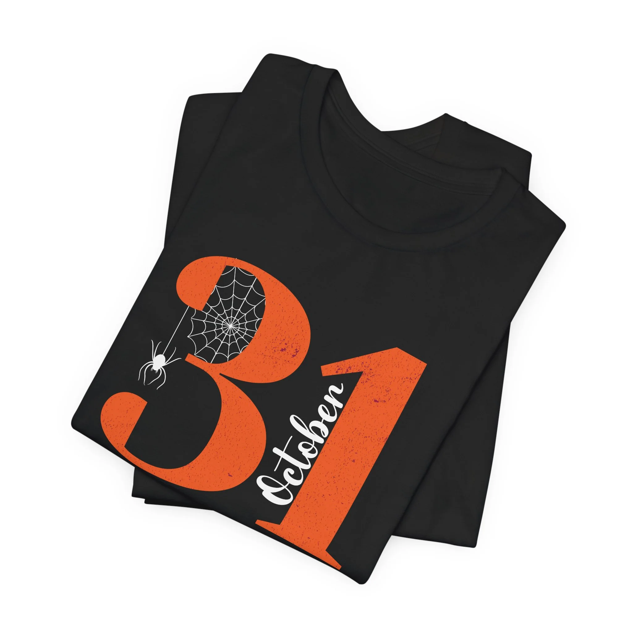 🎃 31 DAYS OF SPOOKYWEEN Day 4 October 31st Cozy Halloween Black T-Shirt - Image 4