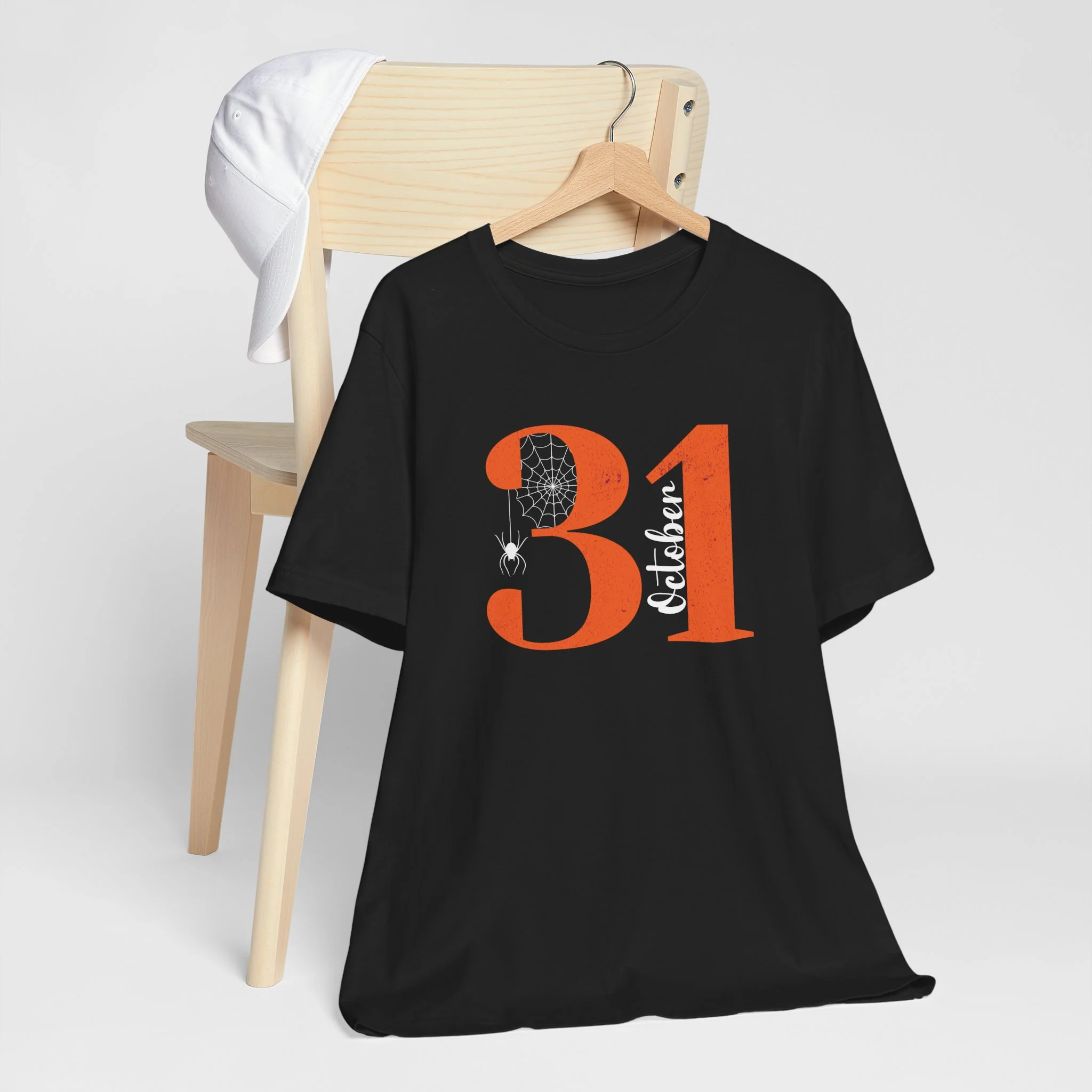 🎃 31 DAYS OF SPOOKYWEEN Day 4 October 31st Cozy Halloween Black T-Shirt - Image 5