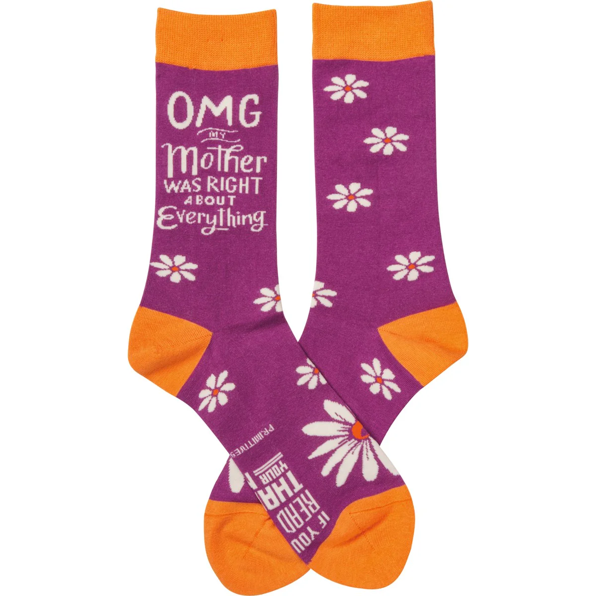 OMG My Mother Was Right About Everything Novelty Socks - Image 2