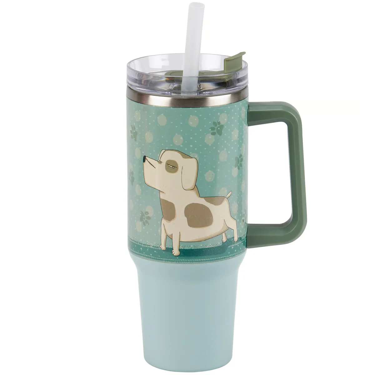 Only Talking To My Dog Today 40 oz Travel Mug - Image 4
