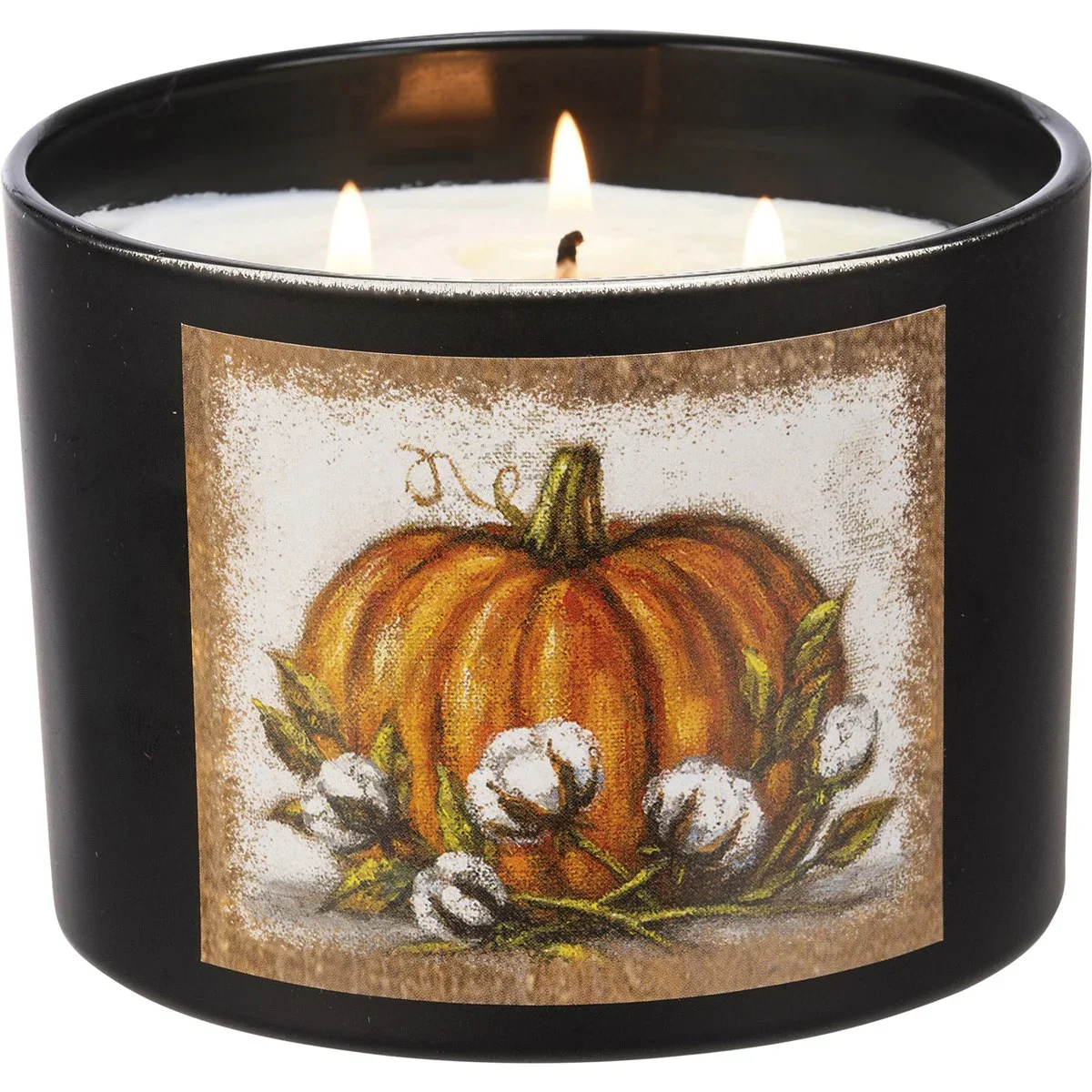Orange Pumpkin 14 oz Jar Candle Pumpkin Spice Scent