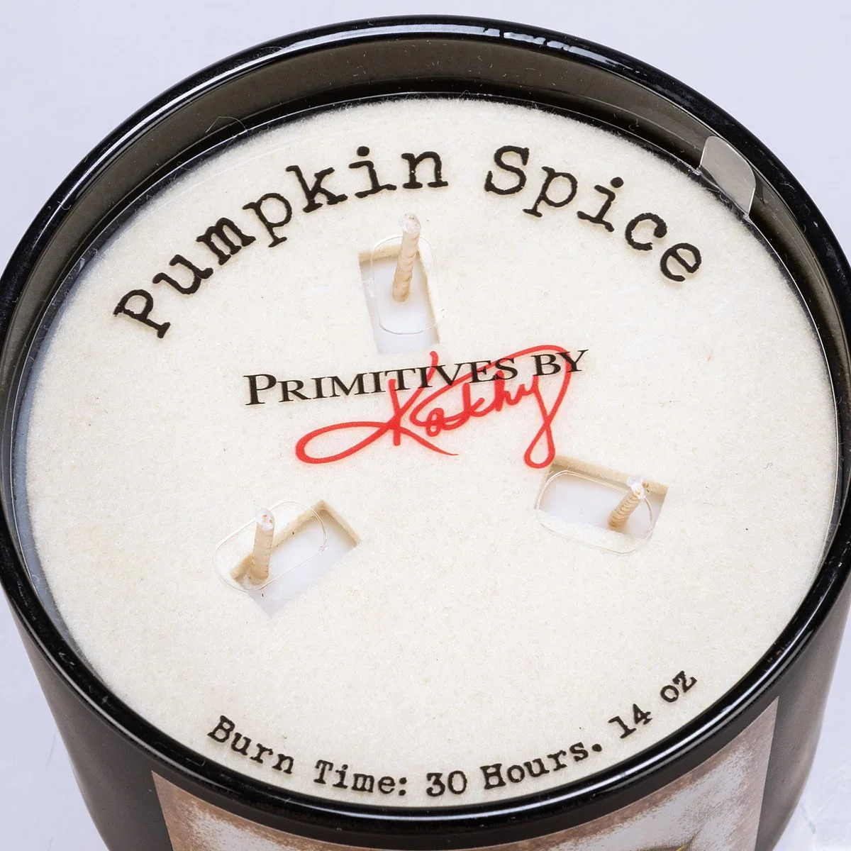 Orange Pumpkin 14 oz Jar Candle Pumpkin Spice Scent - Image 5