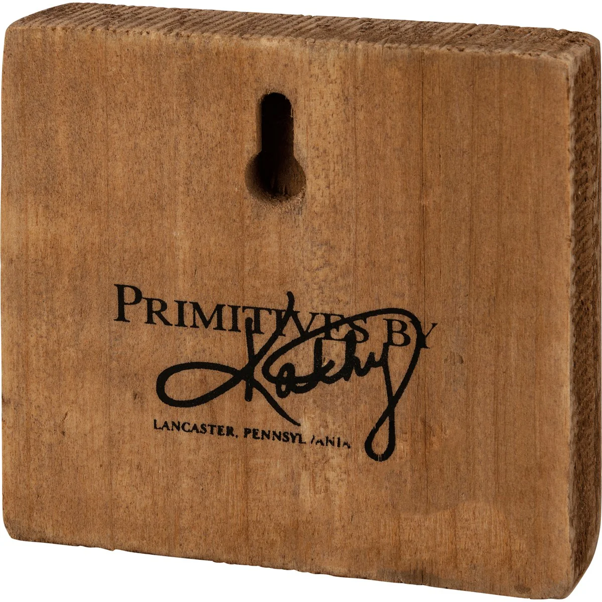 ๐ Orange Pumpkin With Cotton Small 3.25" Block Sign - Image 2