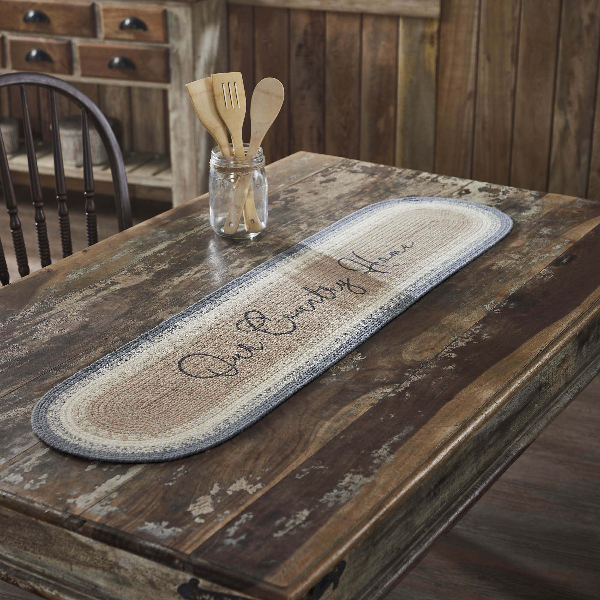 Our Country Home 48" Oval Table Runner