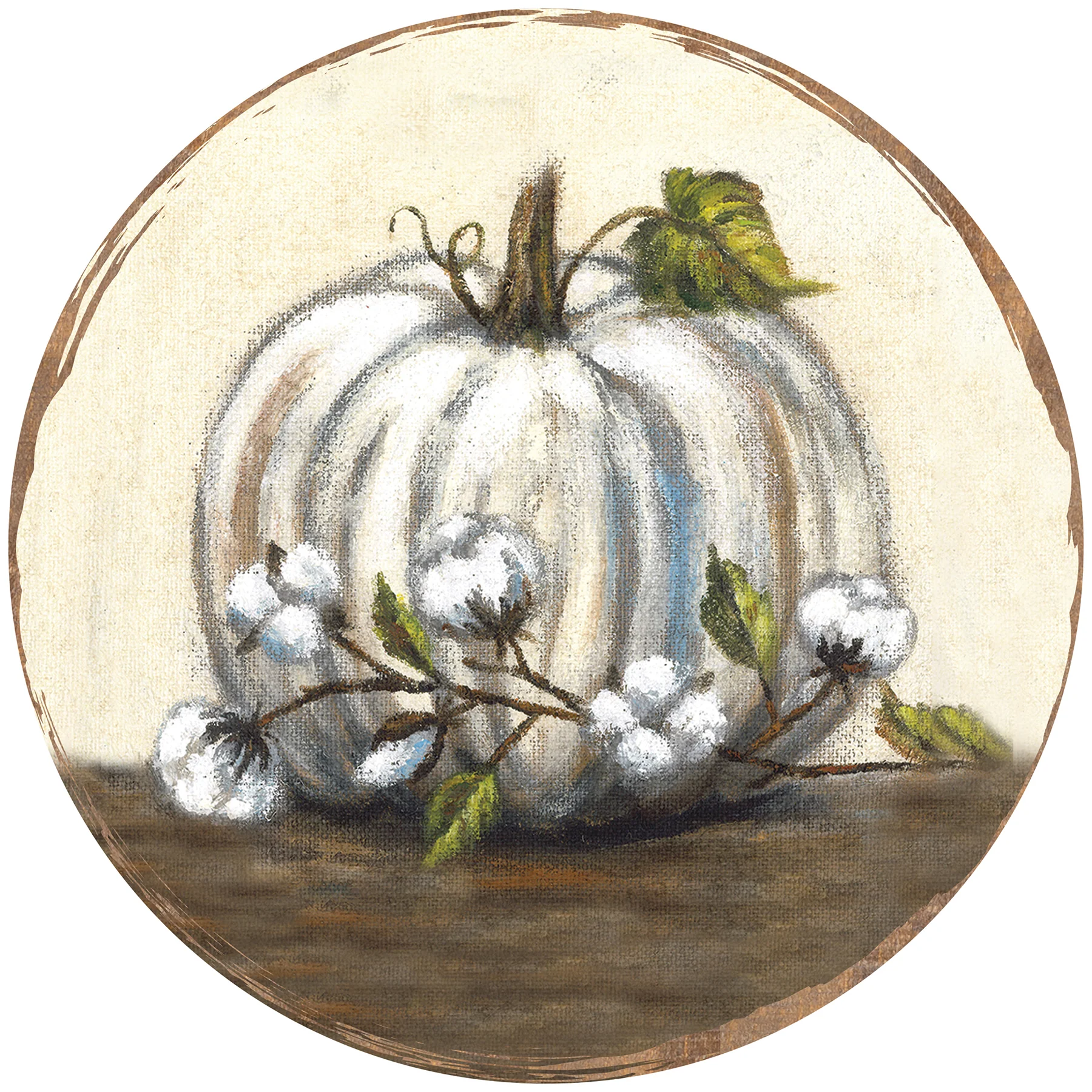 Surprise Me Sale 🤭 Pack of 24 White Pumpkin Round Paper Placemats