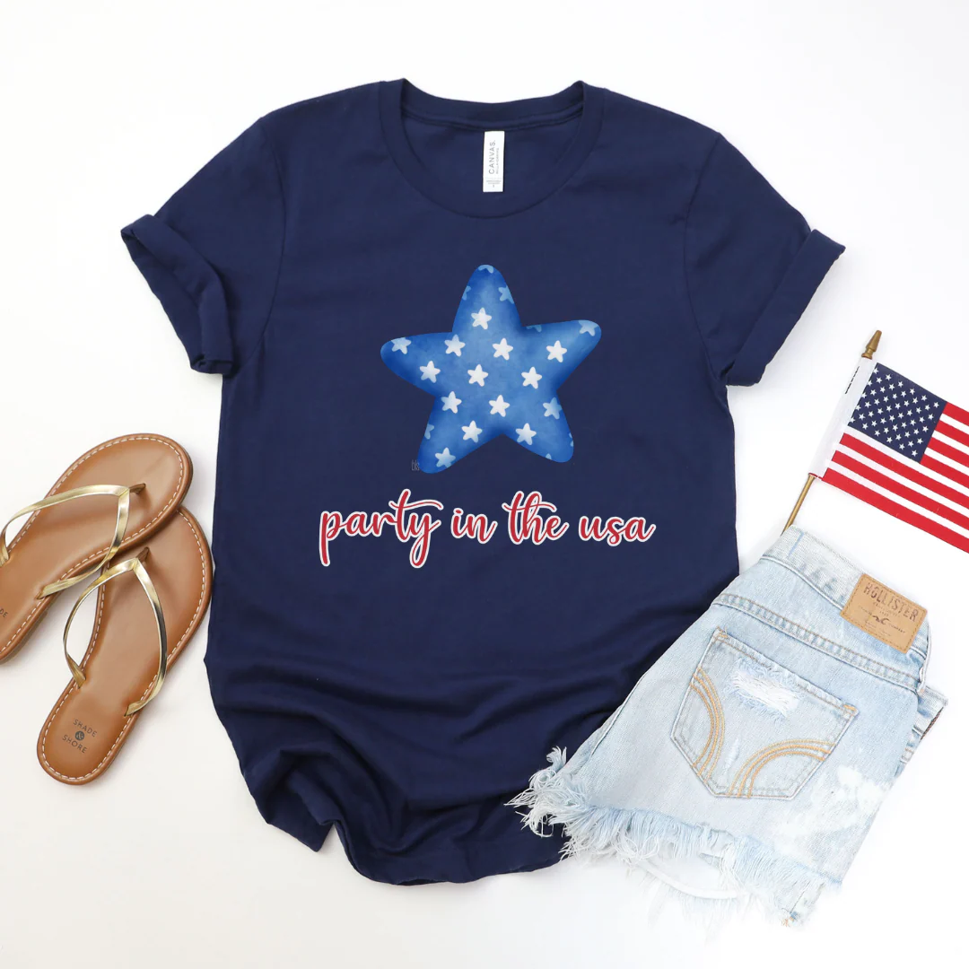 💙 Party in the USA 4th of July T-Shirt - Image 2