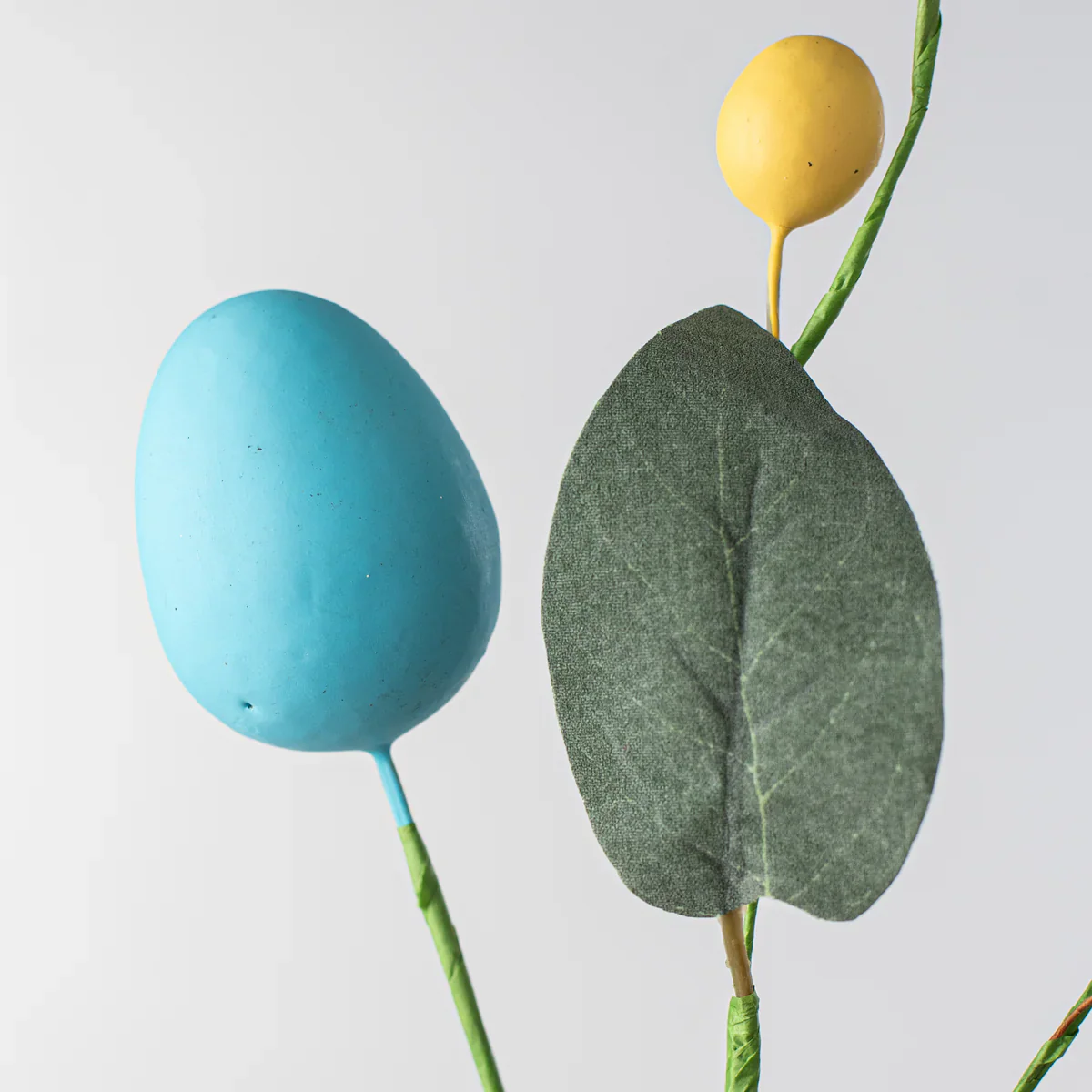 Pastel Egg & Berry19" Faux Spray - Image 2