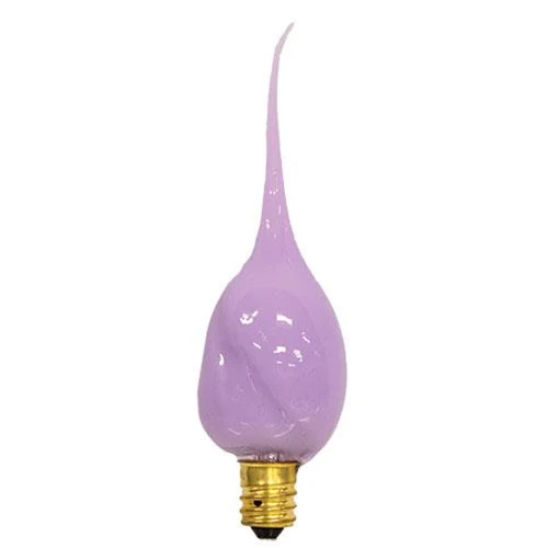 Pastel Purple 4W Bulb with Candelabra Base