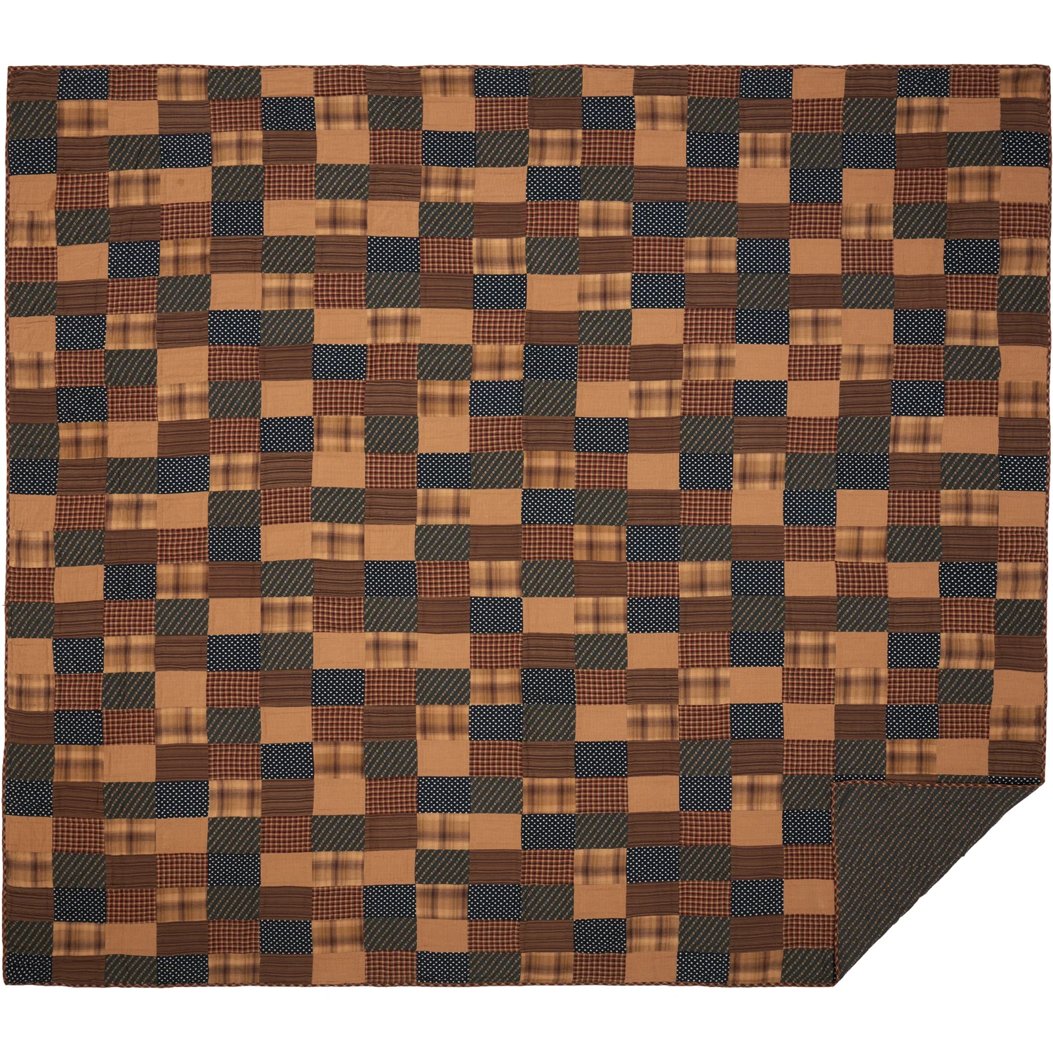 Patriotic Patch Luxury King Quilt - Image 3