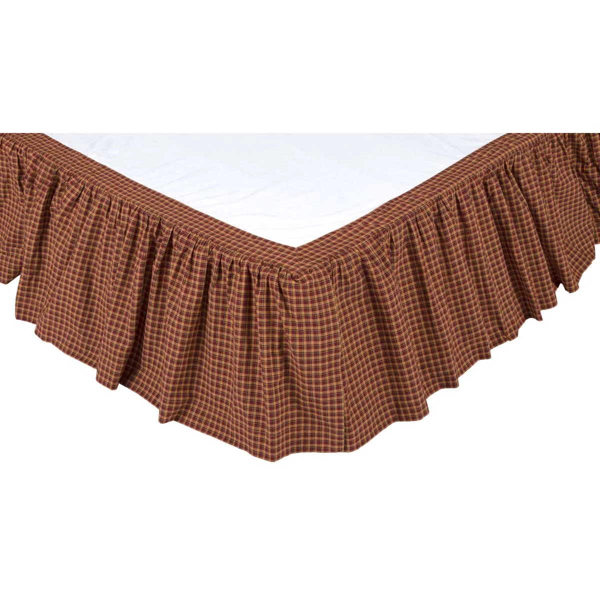 Patriotic Patch Queen Bed Skirt - Image 2