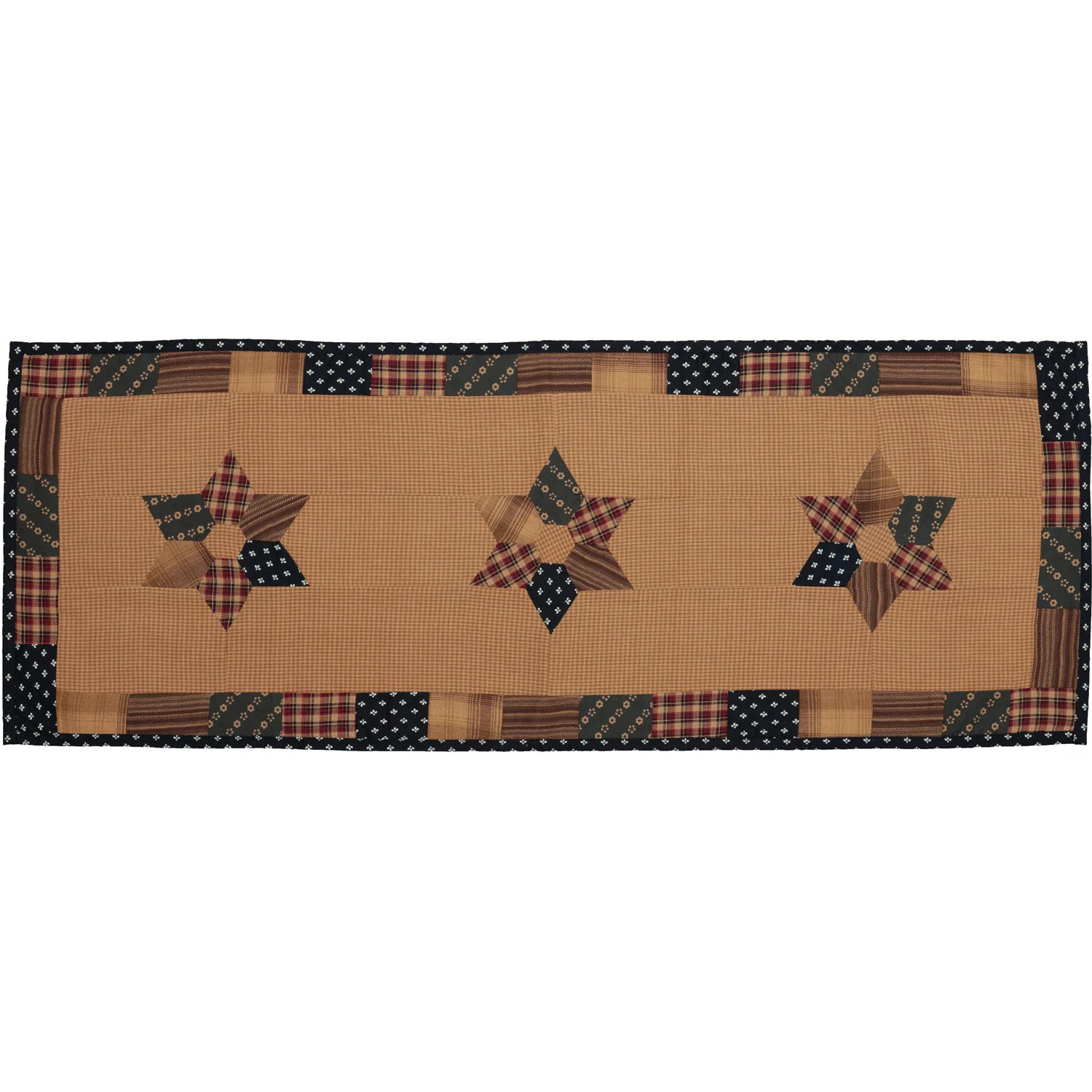 Patriotic Patch Table Runner 13" W x 36" Long - Image 2