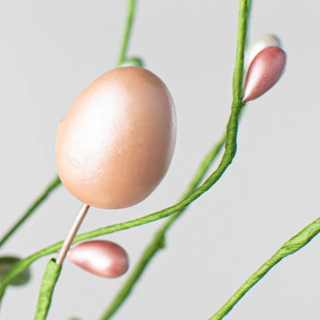 ๐ Pearl Easter Eggs And Pip Berries 12" Pick - Image 2