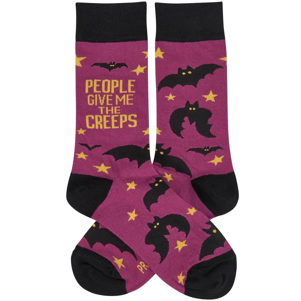 People Give Me The Creeps Fun Halloween Socks - Image 2