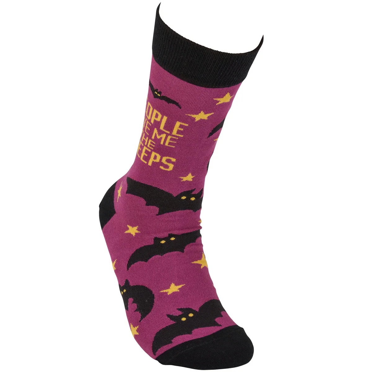 People Give Me The Creeps Fun Halloween Socks - Image 3
