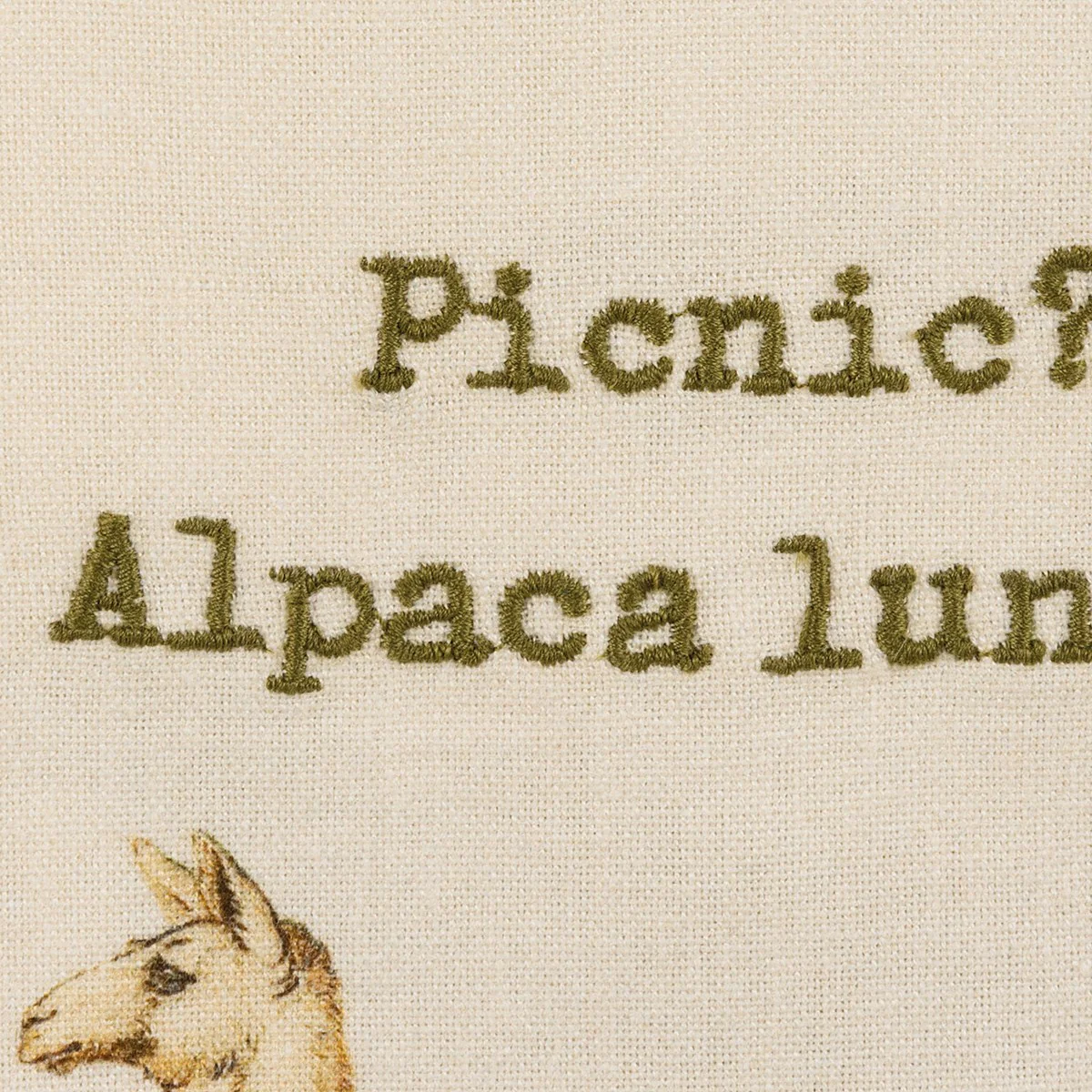 Picnic? Alpaca Lunch Kitchen Towel - Image 5