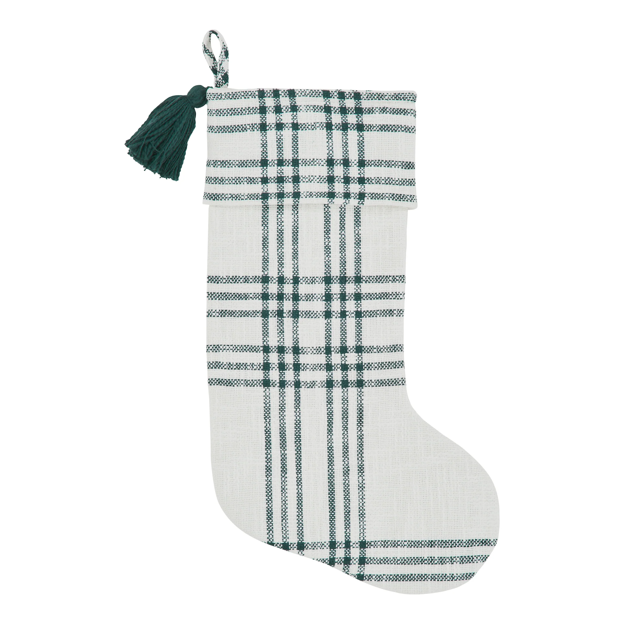 Pine Grove Plaid 20" Christmas Stocking - Image 2