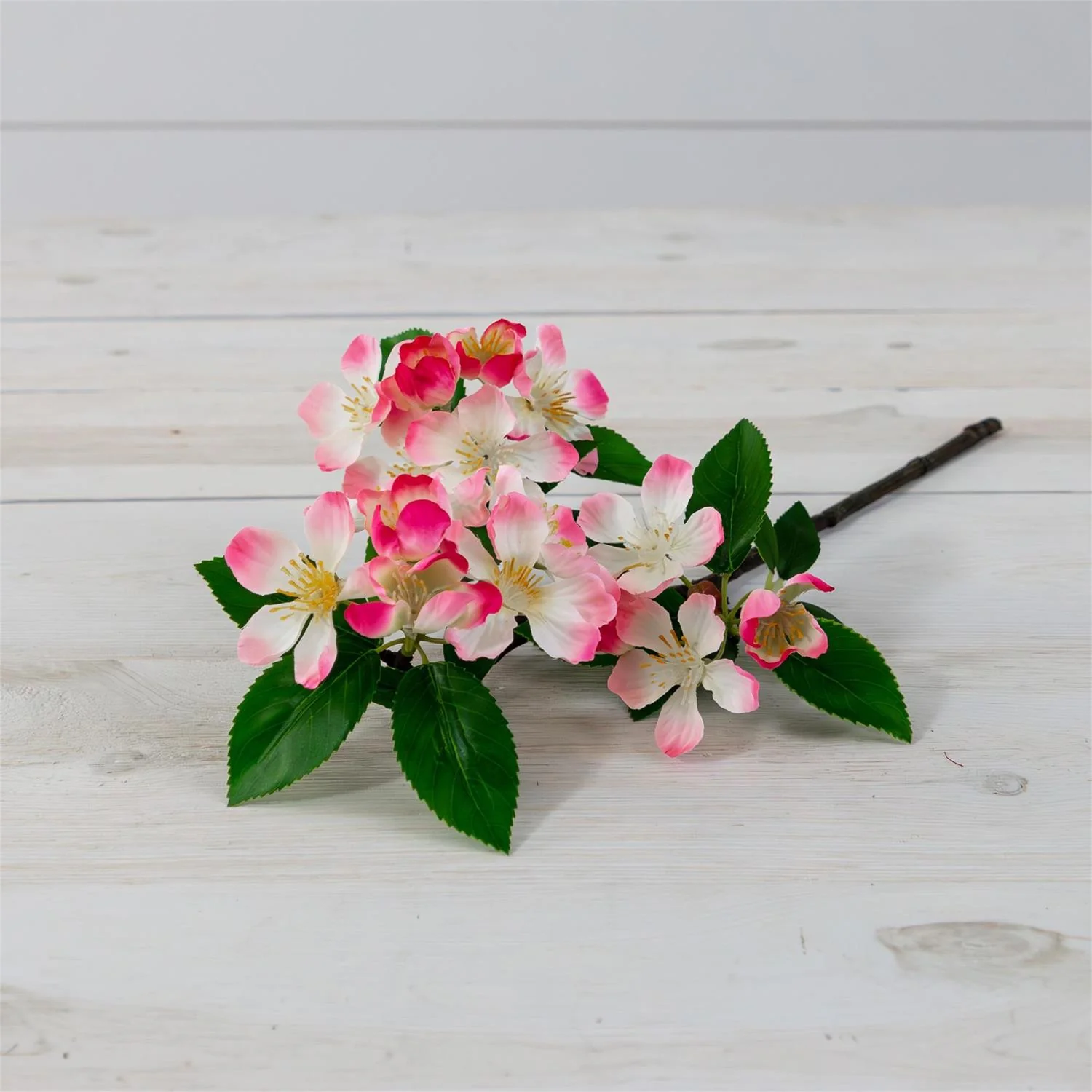 Pink Cherry Blossoms 17" Faux Floral Spray