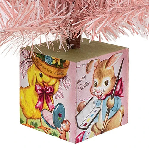Pink Easter Tree 18.5" H - Image 3