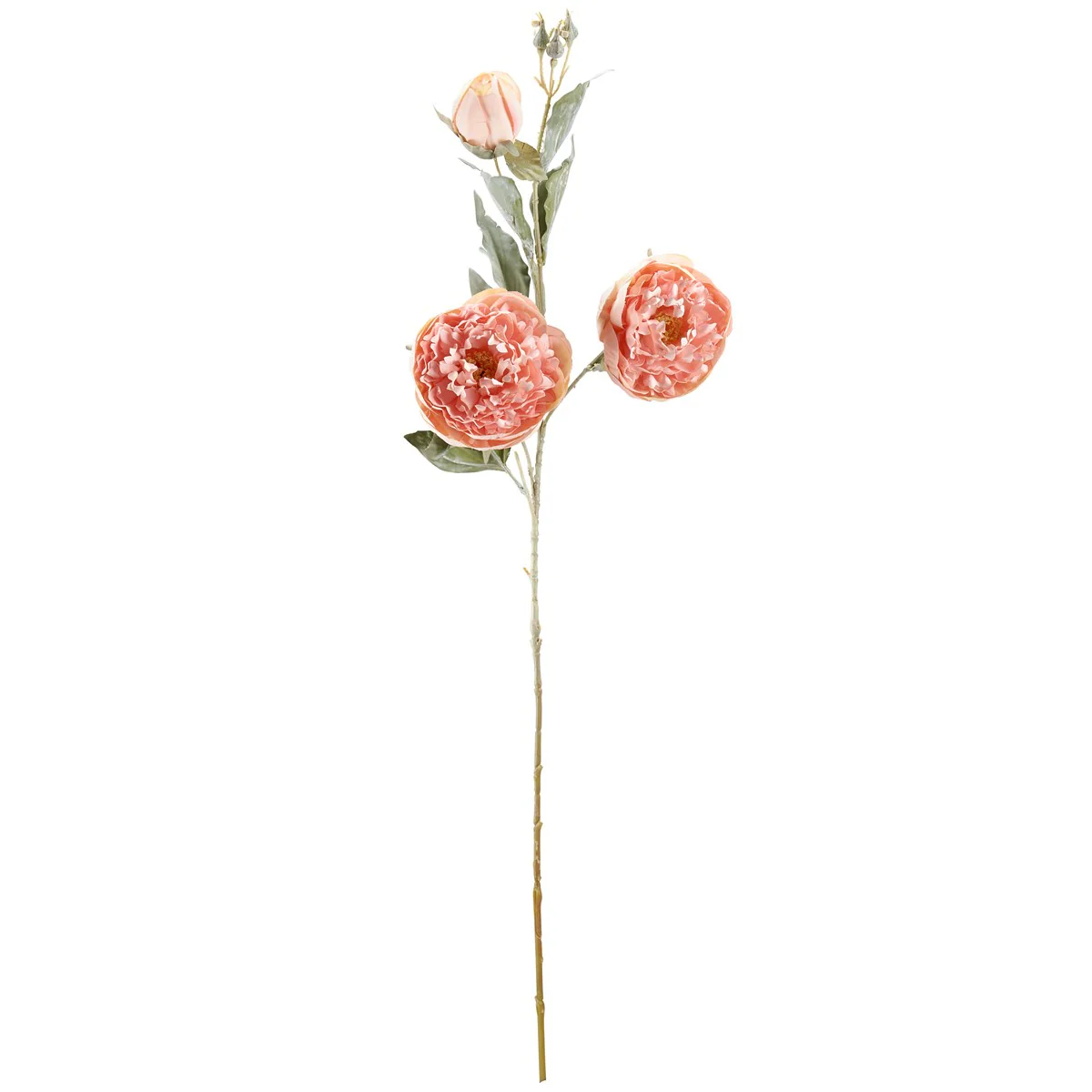 💙 Pink Peonies 31" Faux Floral Pick - Image 2
