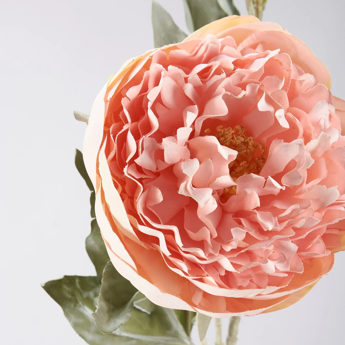 💙 Pink Peonies 31" Faux Floral Pick - Image 3