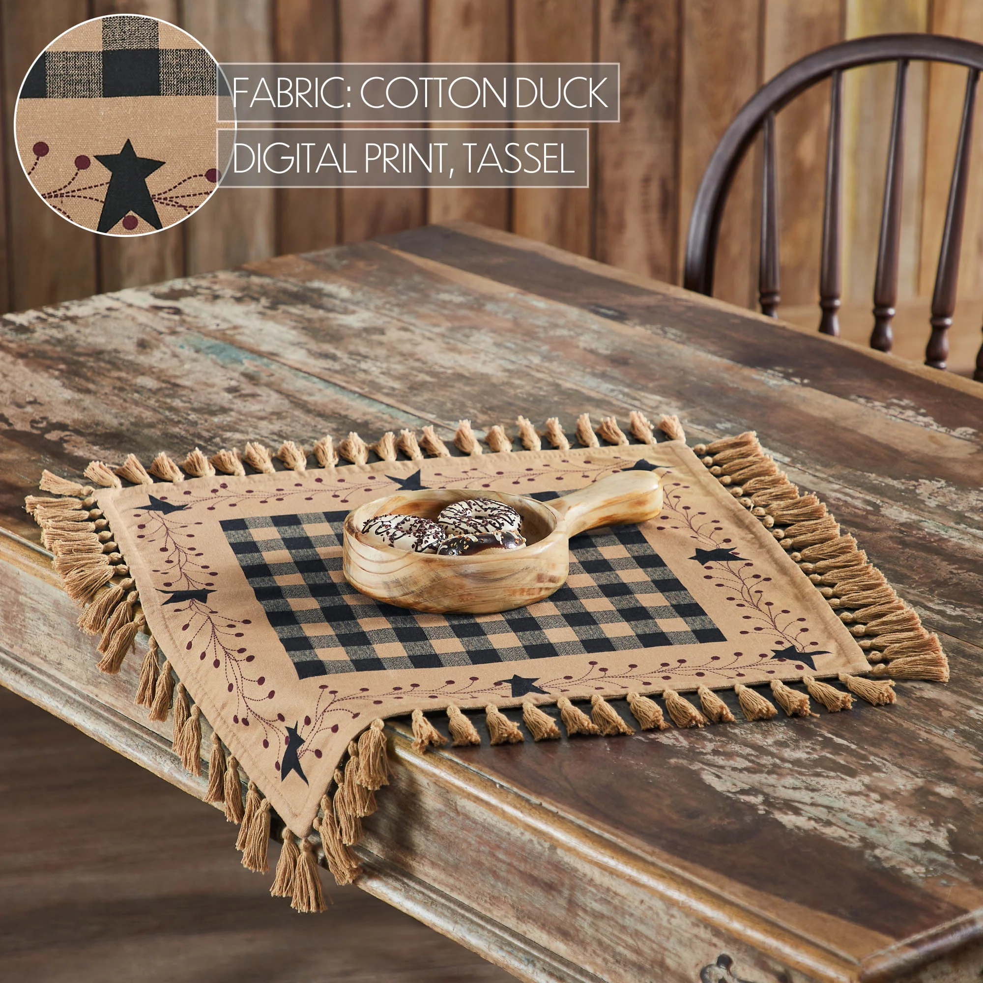 Pip Vinestar 20" Square Table Topper - Image 3