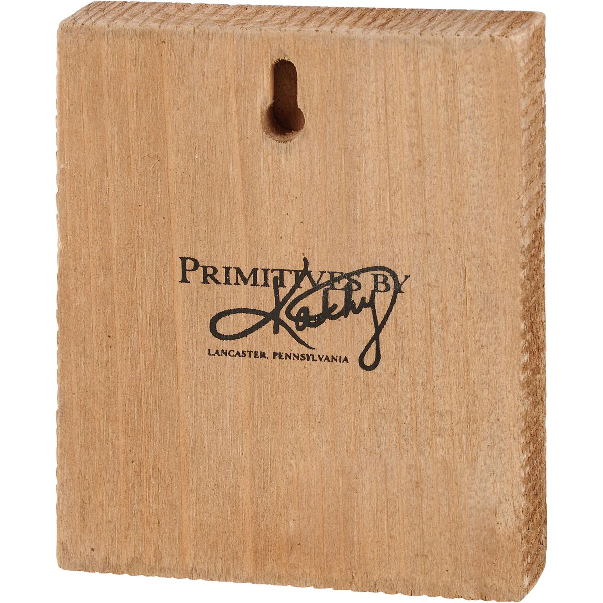 💙 Plymouth Rock Chicken 5" Small Wooden Block Sign - Image 2