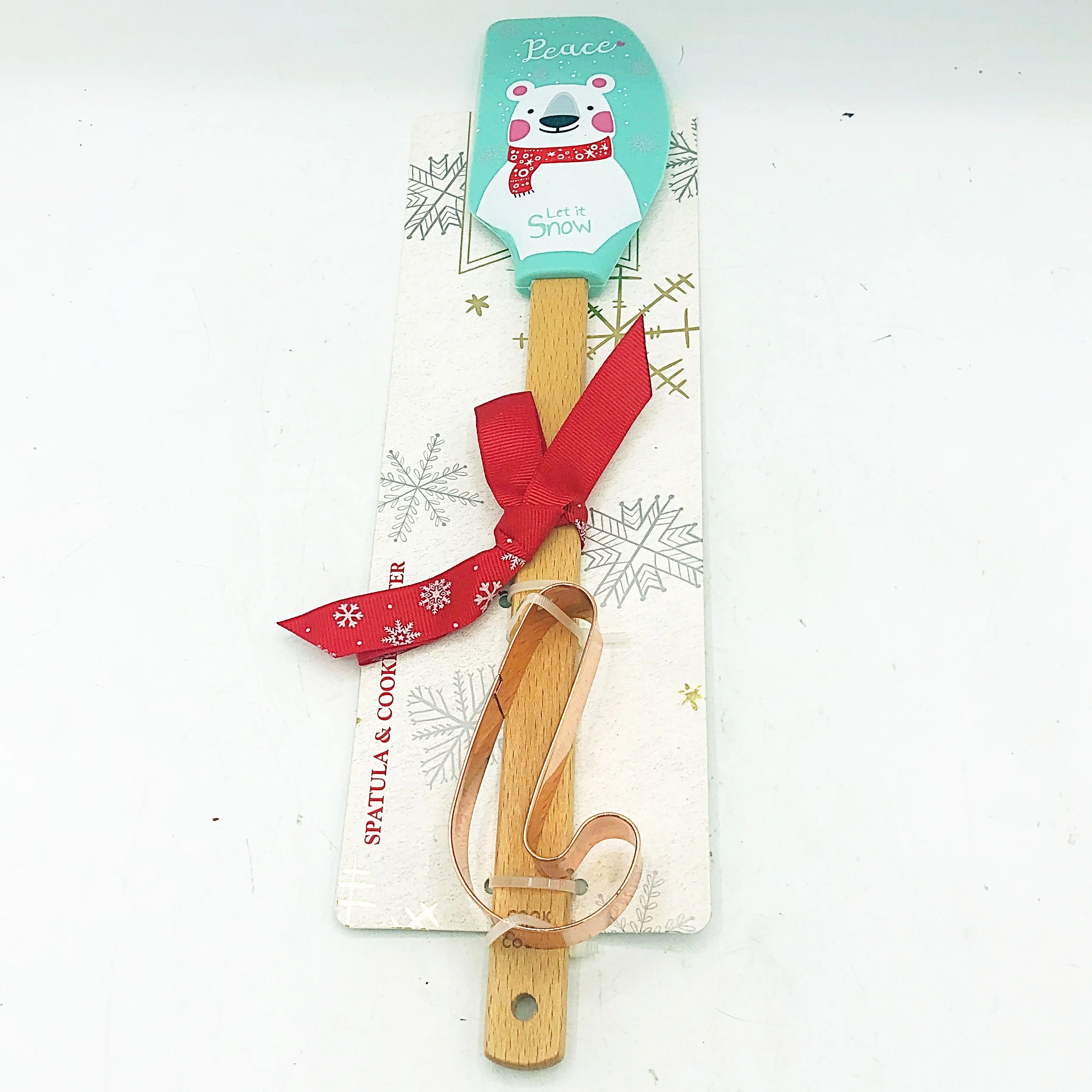 ๐ Polar Bear Spatula and Cookie Cutter Gift Set - Image 3