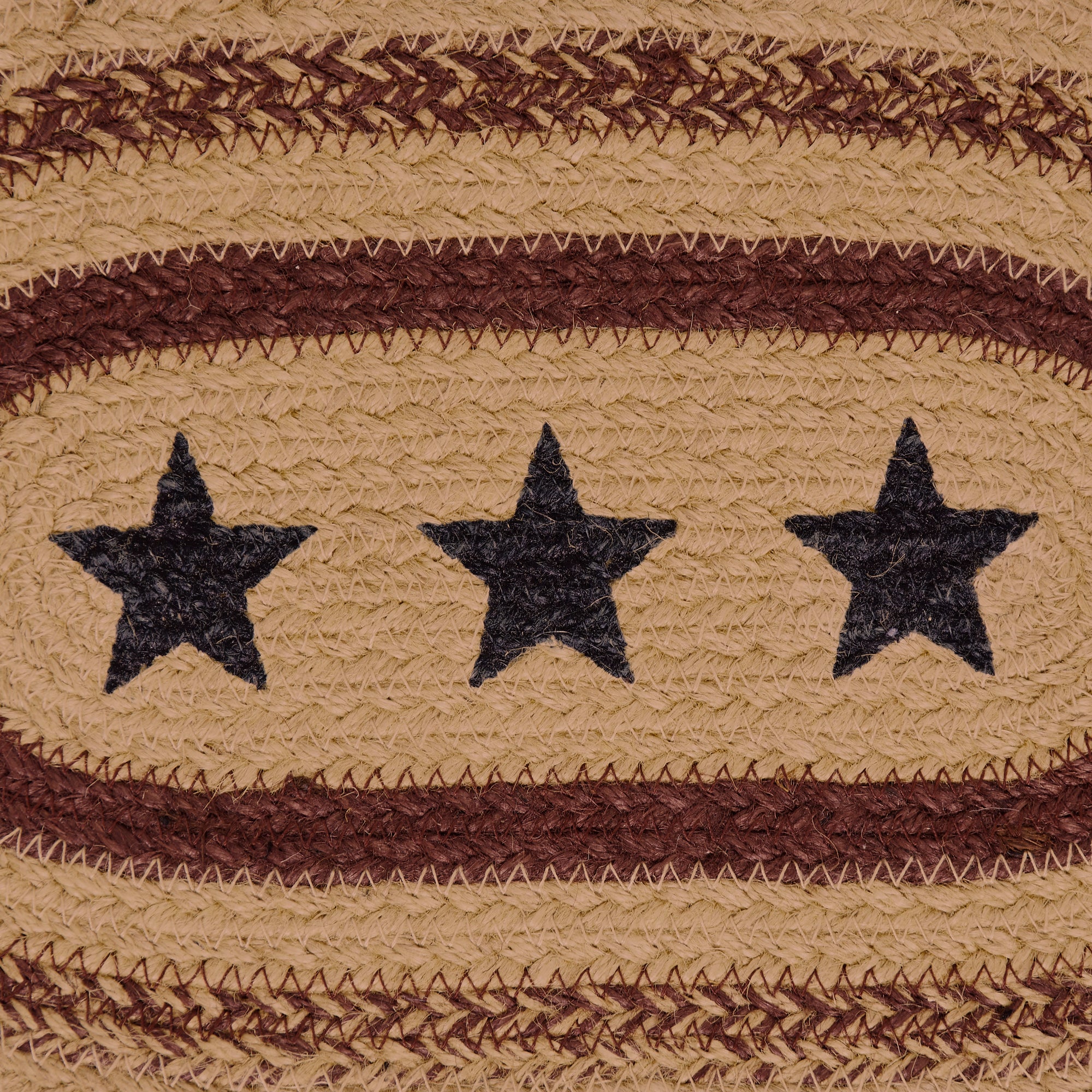Potomac Jute 15" Placemat Stencil Stars - Image 6