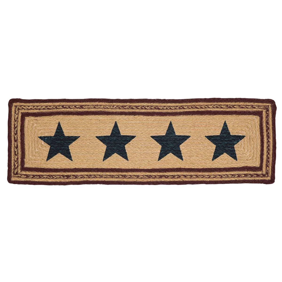 Potomac Jute Stencil Stars 8.5" Rectangle Star Tread - Image 2