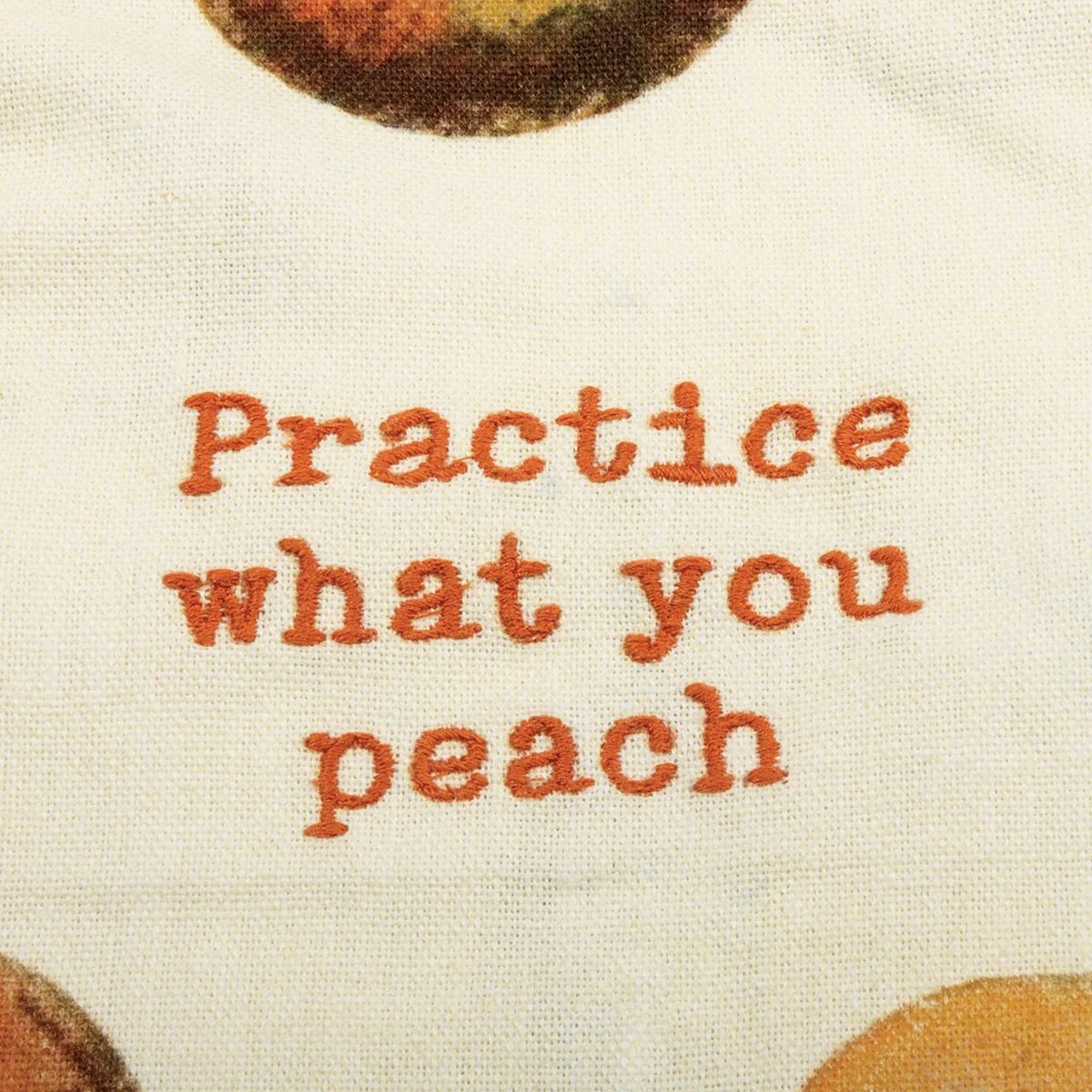 💙 Practice What You Peach Kitchen Towel - Image 5