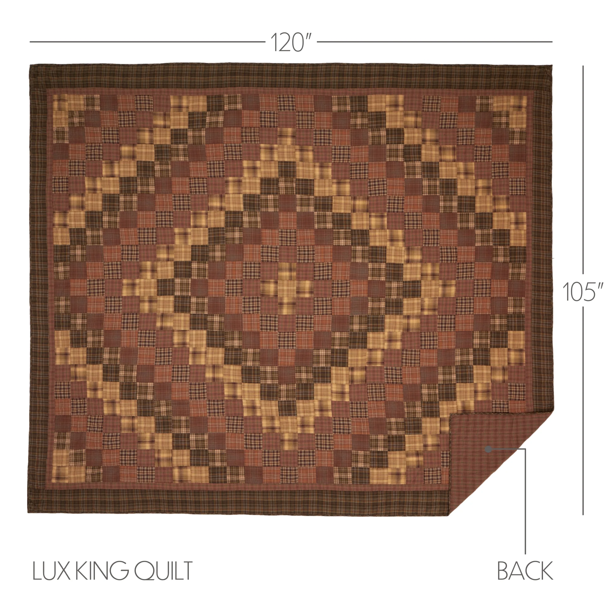 Prescott Luxury King Quilt - Image 4