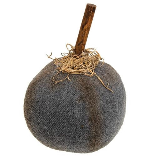 ๐ Primitive Mossy Gray 5" Pumpkin