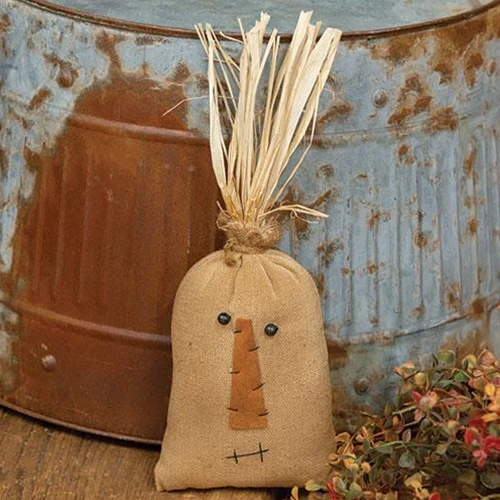 ๐ Primitive Scarecrow Sack Hanger