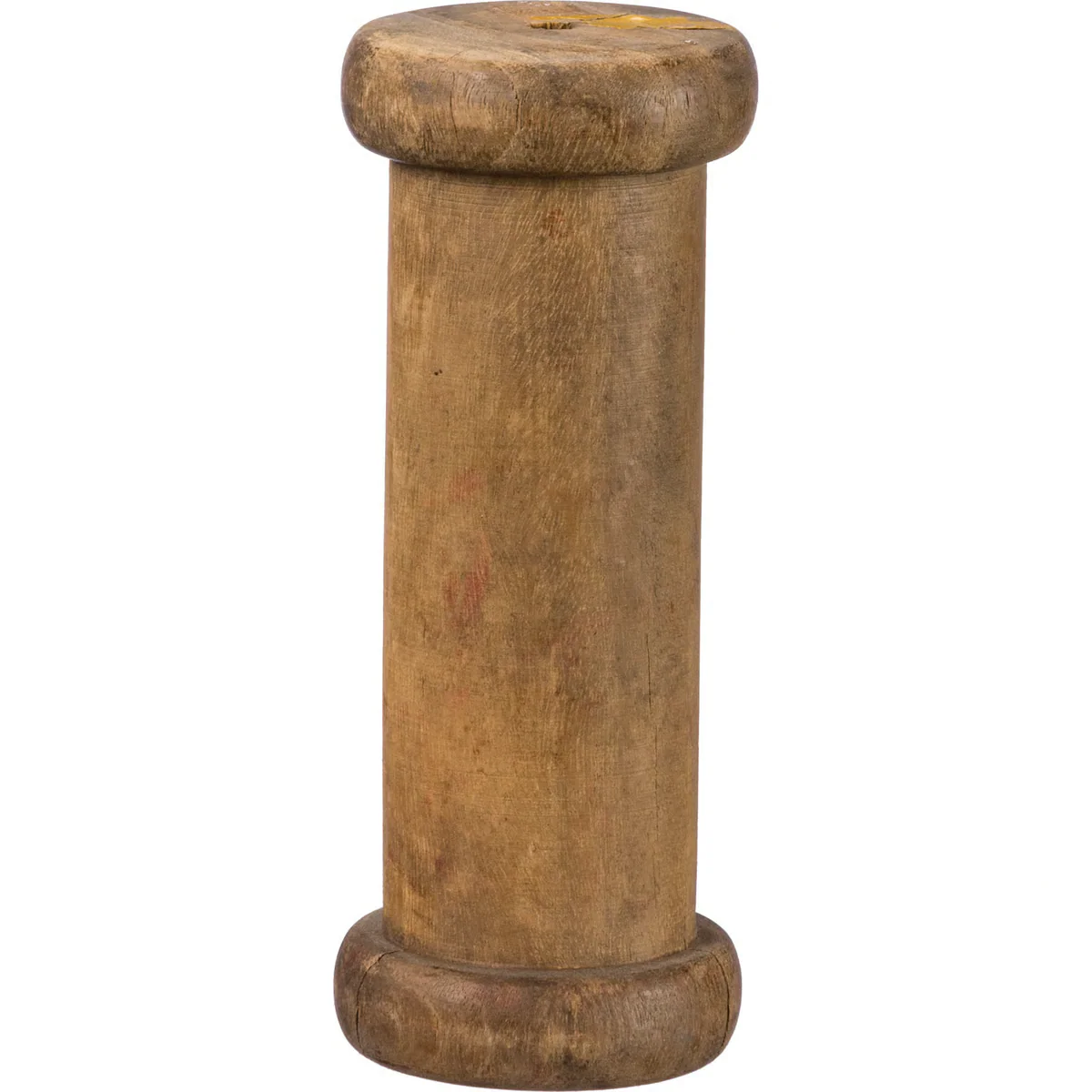 Primitve Wooden Spool 6" H