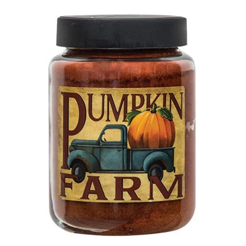 💙 Pumpkin Farm Blue Pumpkin Spice 26 oz Truck Jar Candle