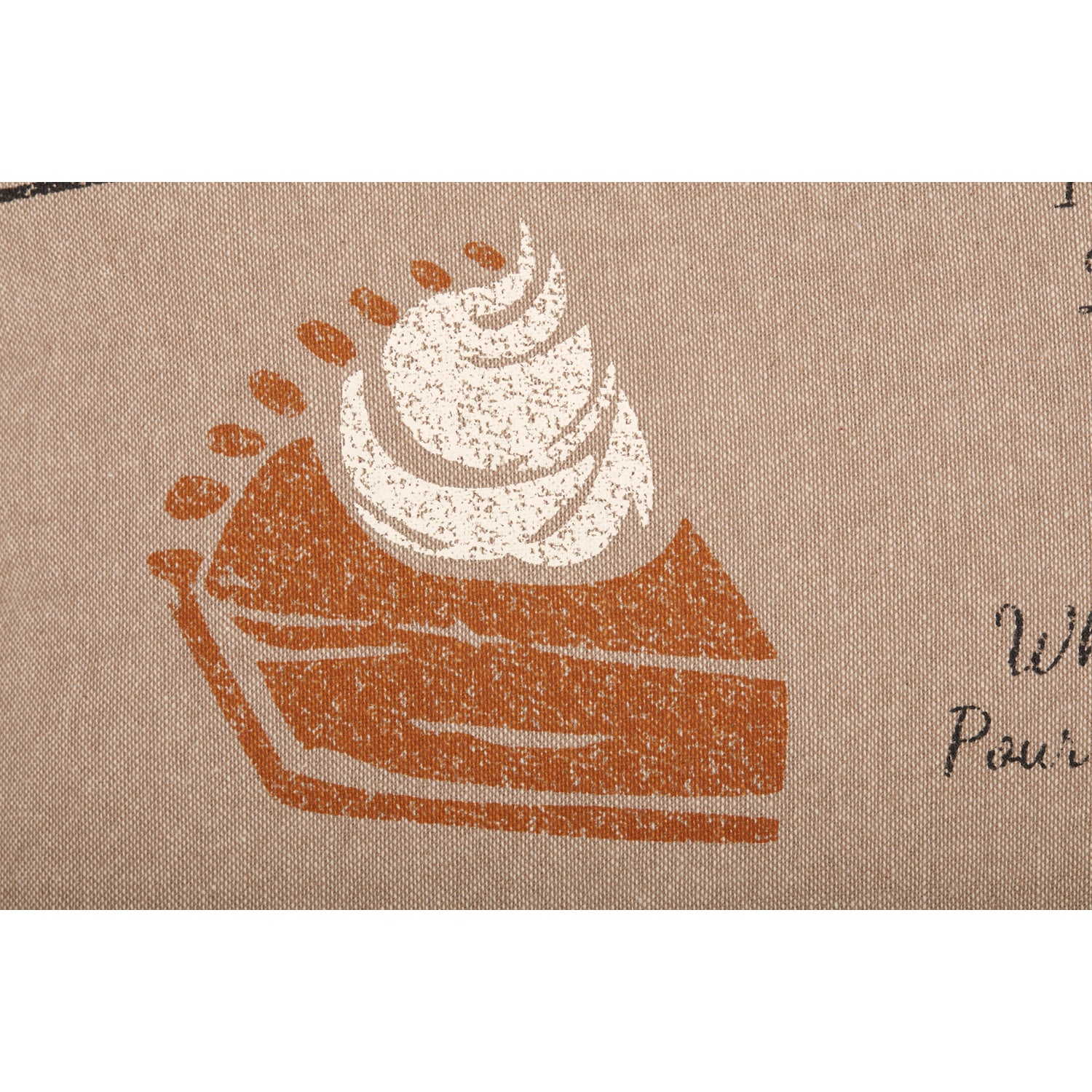Pumpkin Pie Recipe Pillow 14'' x 22'' - Image 4