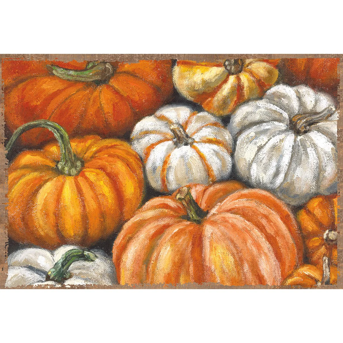 Pumpkins Paper Placemat Pad 24 Sheets - Image 2